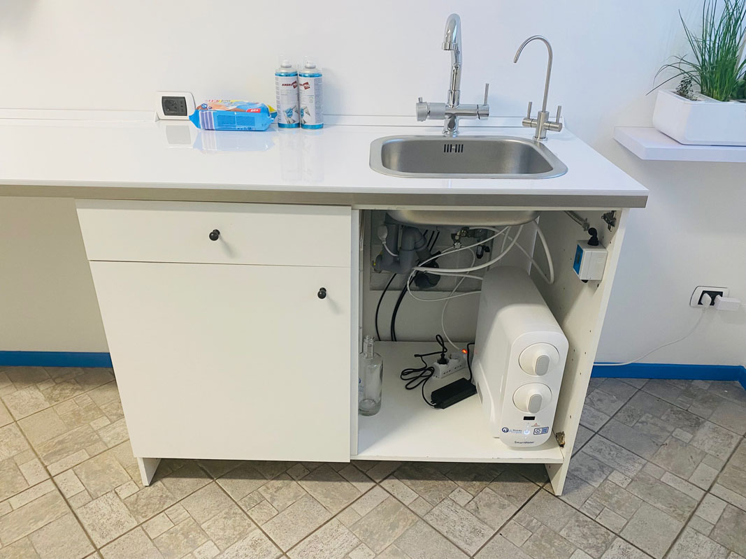Installazione SmartWater Training Area