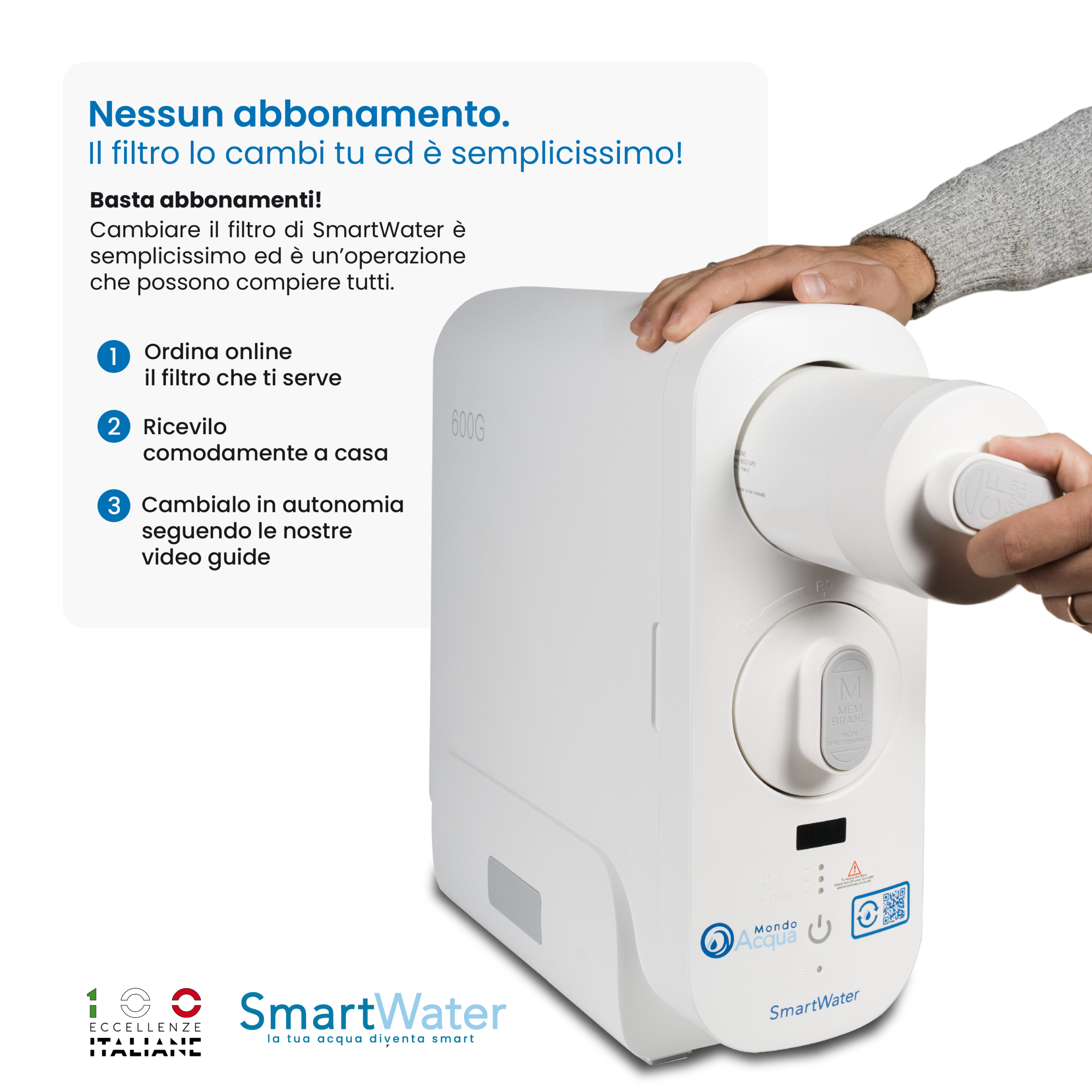 SmartWater nessun abbonamento